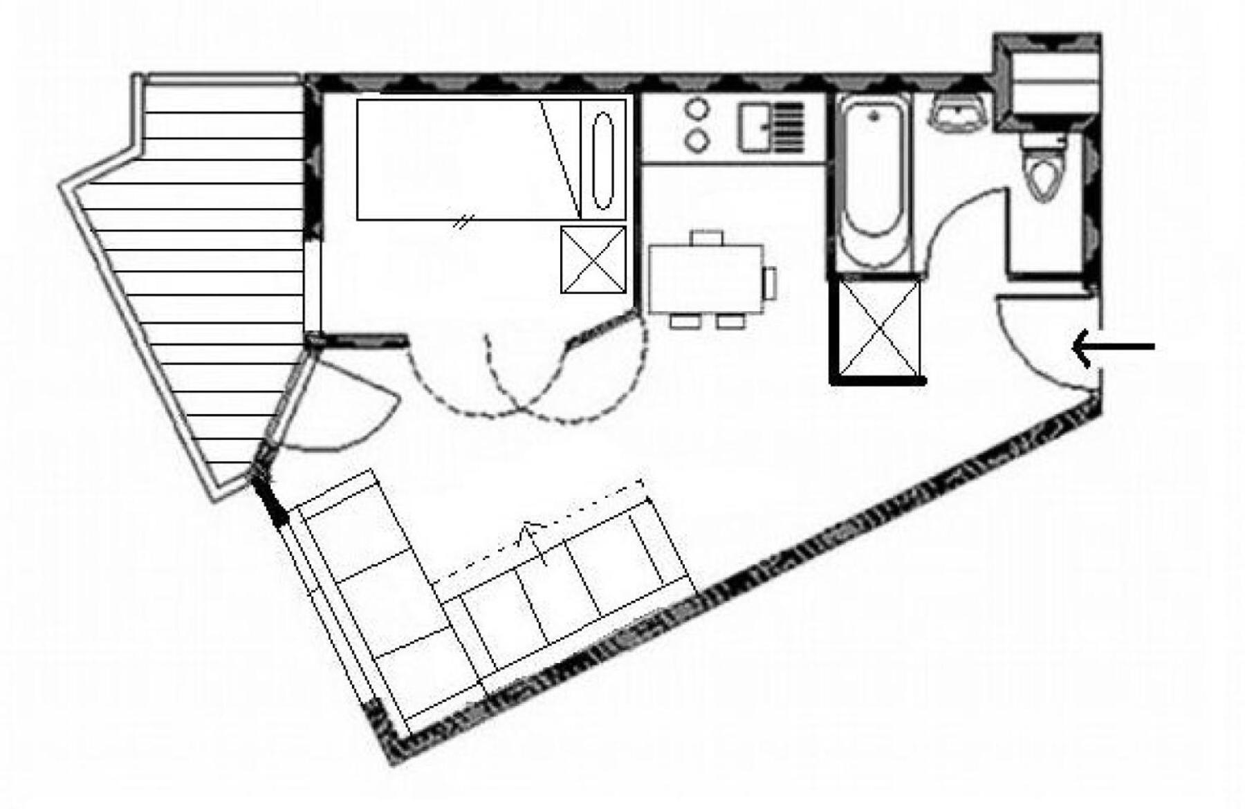 Residence Median - Appartement Lumineux - Proche Des Pistes - Balcon Mae-3124 Saint-Martin-de-Belleville Exterior photo